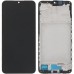 Дисплей для Samsung A166 Galaxy A16 5G, з тачскріном і рамкою. чорний, OLED миниатюра 1