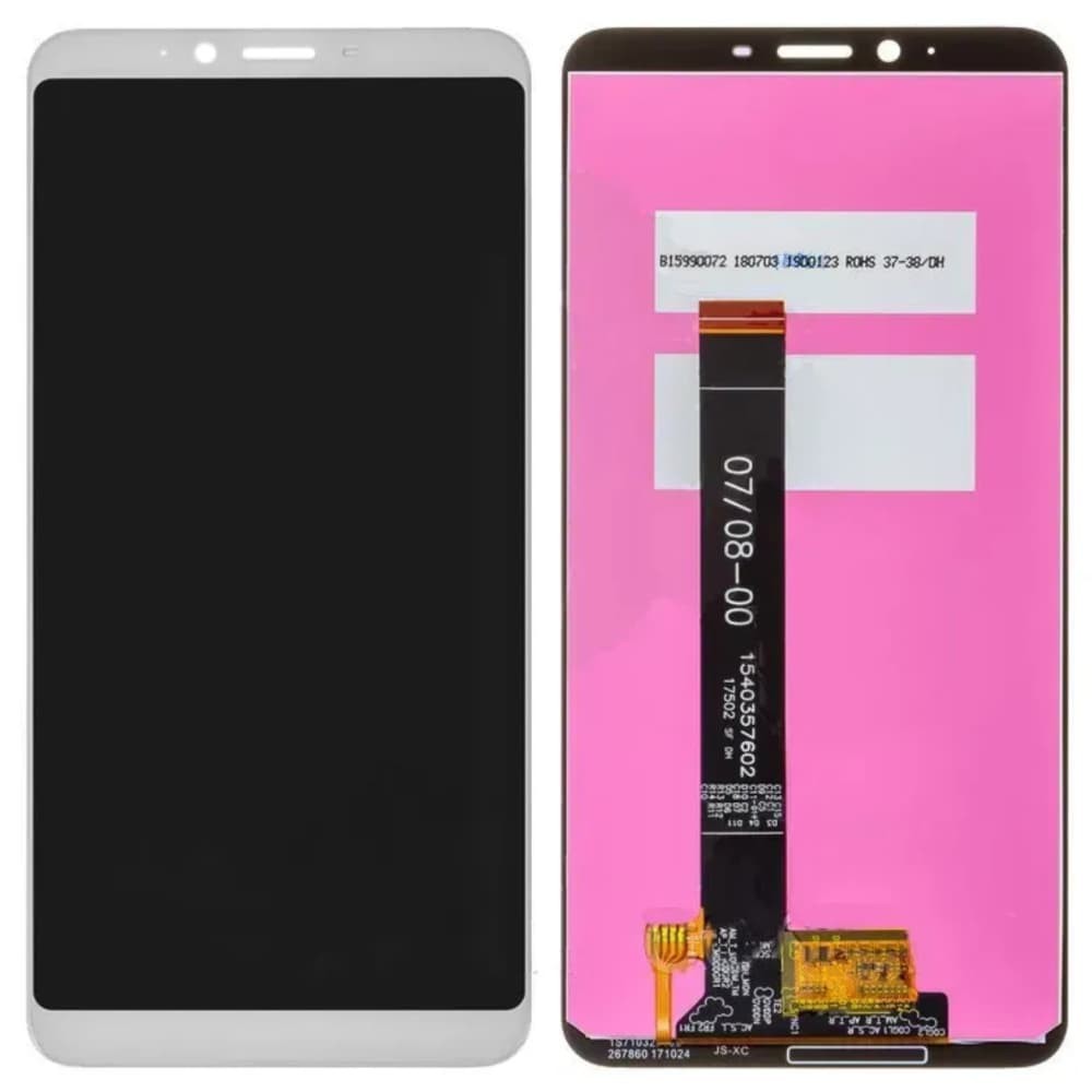 Дисплей для Meizu E3 з тачскріном, білий фото 1