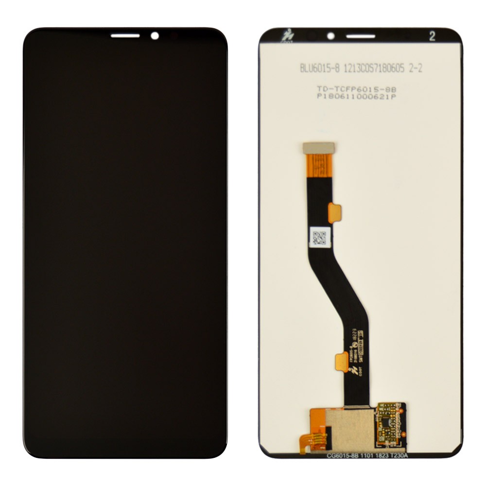 Дисплей для Meizu Note 8, M8 Note з тачскріном, чорний, уцінка фото 1