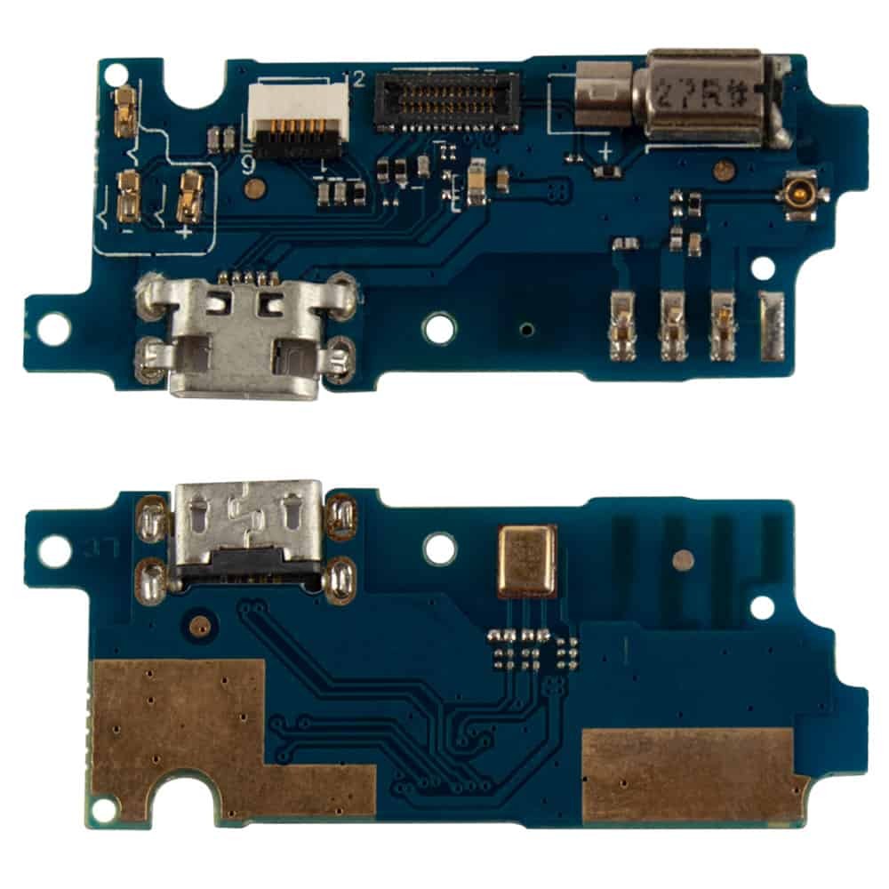 Роз'єм зарядки для Meizu M3, M3 mini, з нижньою платою фото 1