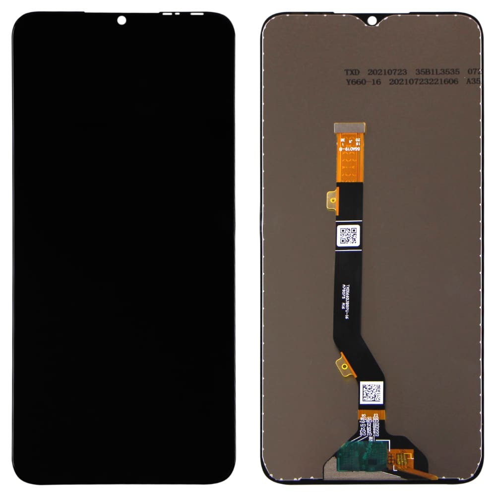 Дисплей для Tecno Spark 8P (KG7N), с тачскрином в сборе, цвет черный, уценка фото 1