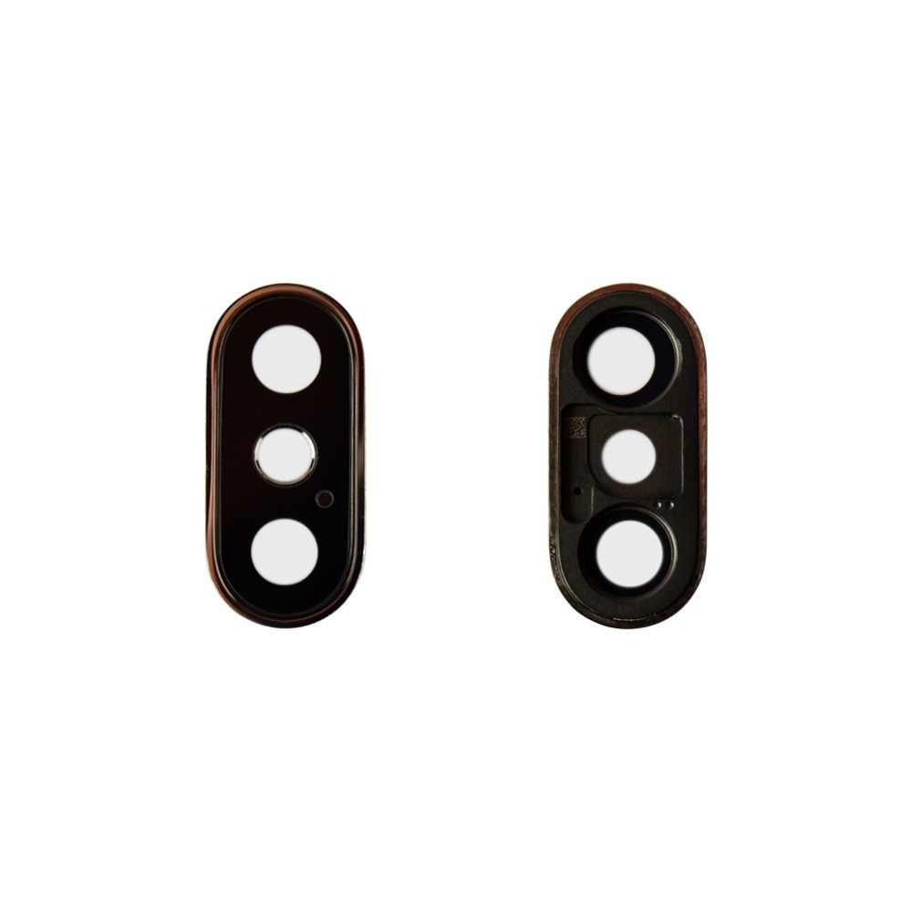 Скло камери для iPhone XS, XS Max, колір срібло фото 1