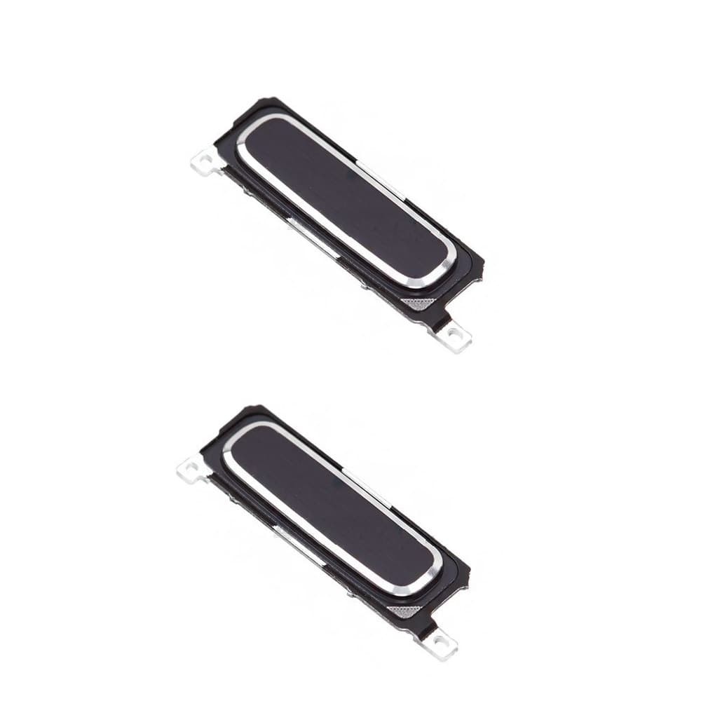 Накладка кнопки Home для Samsung i9500, цвет черный фото 1