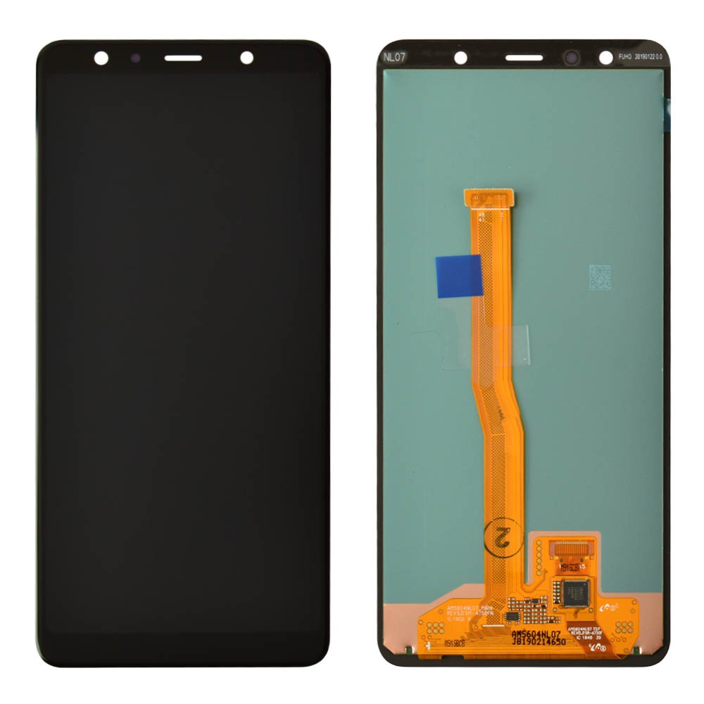 LCD Samsung A750H Galaxy A7 (2018) + Touchscreen (black) Original Change Glass фото 1 Дисплей для Samsung A750H Galaxy A7 (2018) с тачскрином в сборе, цвет черный, Original Change Glass фото 1