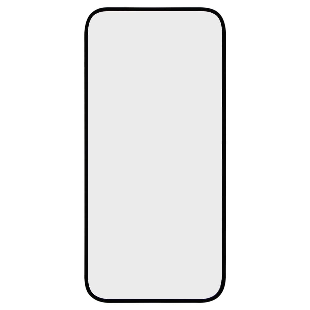 Захисне скло для iPhone 15, 5D, колір чорний фото 1