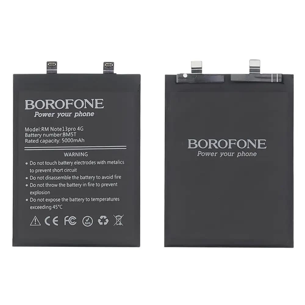 Аккумулятор BM5T для Xiaomi Redmi Note 13 Pro 4G/ Poco M6 Pro/ Poco X6 Pro, 5000mAh, Borofone фото 1