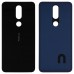 Задняя крышка для Nokia 7.1 Dual Sim, цвет черный миниатюра 1