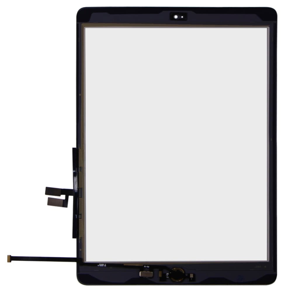 Тачскрін для iPad 10.2 2019 (A2197/A2198/A2200), з кнопкою, колір білий фото 2