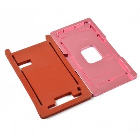 Форма металлическая с ковриком для склеивания модулей iPhone 7 Plus, для стекла с рамкой