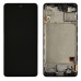 Дисплей для Samsung M317F/DS Galaxy M31s з тачскрином та рамкою в зборі, колір чорний, сервісний оригінал миниатюра 1