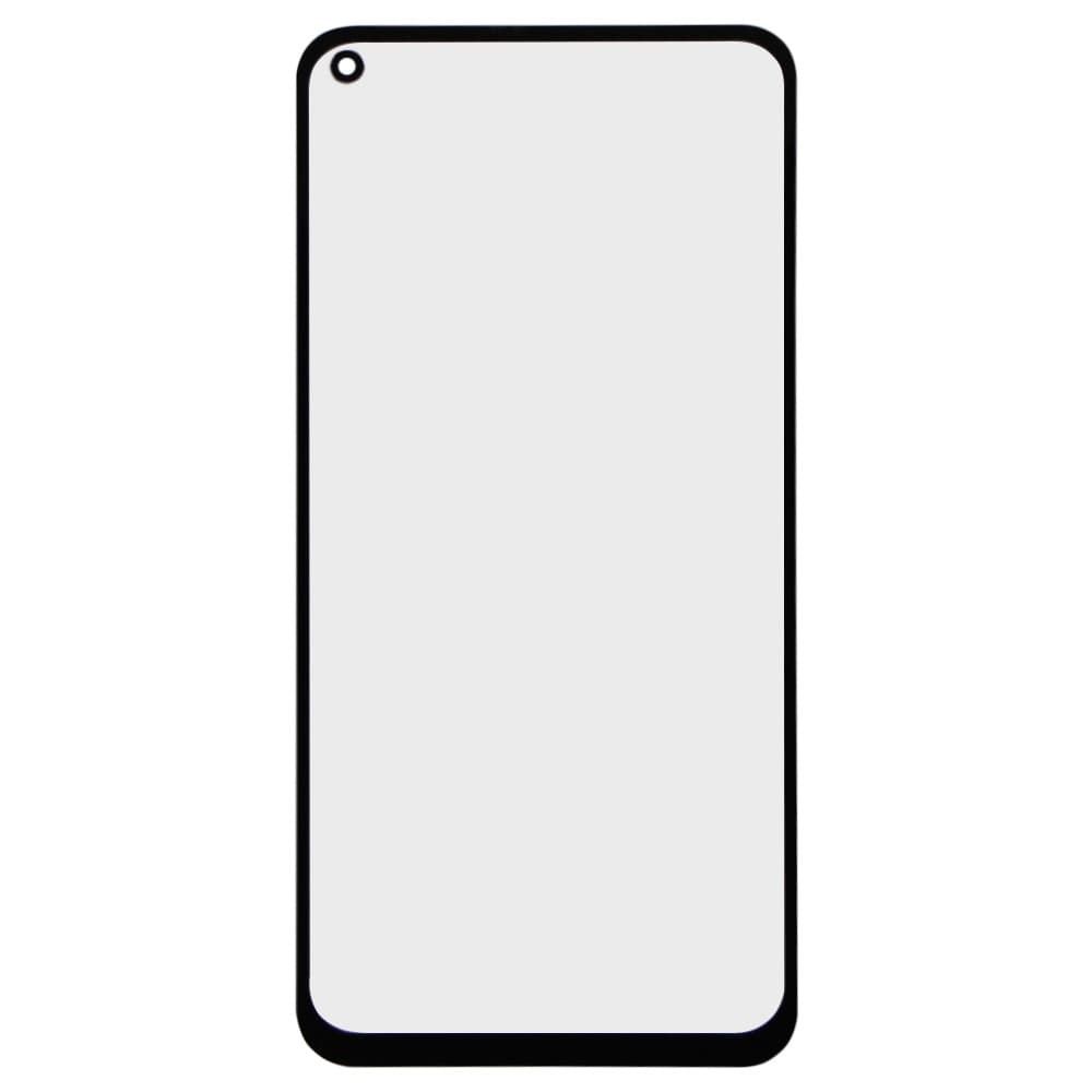 Скло корпусу для Xiaomi Redmi Note 9T + OCA, колір чорний фото 1