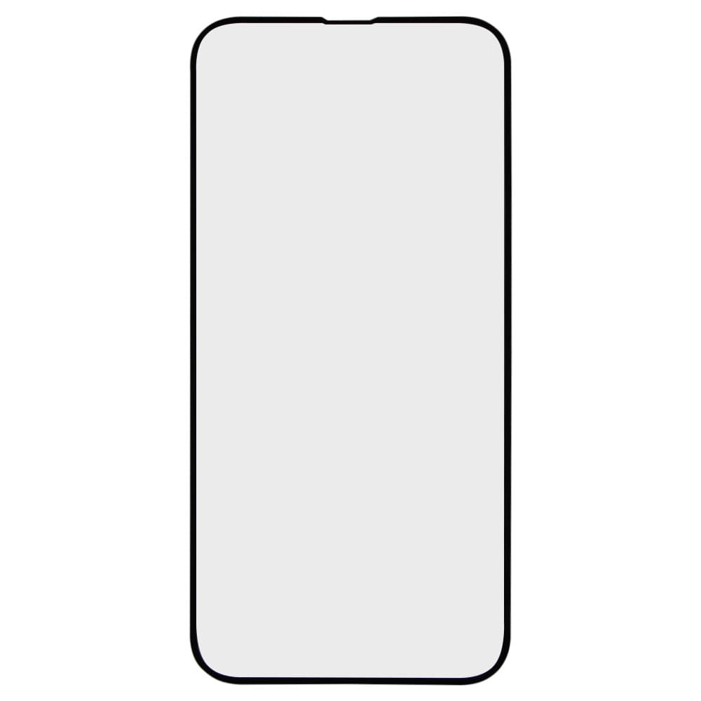 Защитное стекло для iPhone 13 Pro Max/14 Plus 5D, цвет черный фото 1