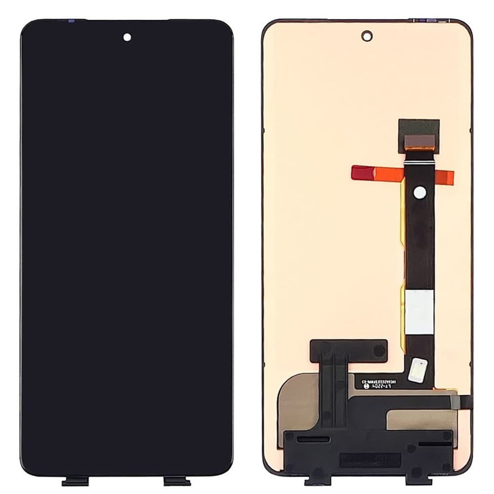 Дисплей для Motorola XT2255 G72, с тачскрином в сборе, цвет черный, OLED фото 1