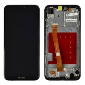 Дисплей для Huawei P20 Lite/Nova 3e (ANE-L21/ANE-LX1) с тачскрином в сборе, оригинал, с рамкой,  цвет черный