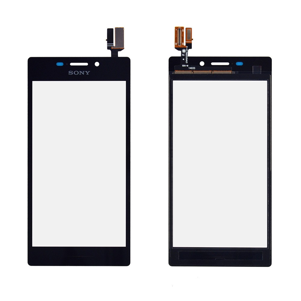 Тачскрин Sony Xperia M2/S50h, D2305, D2302, D2303, D2306, цвет черный фото 1