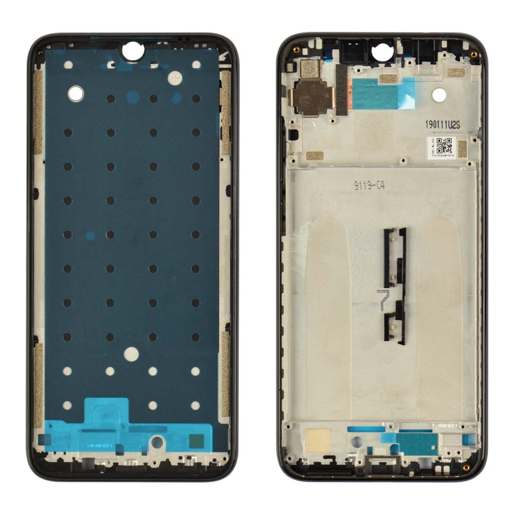 Рамка для Xiaomi Redmi Note 7, колір чорний фото 1