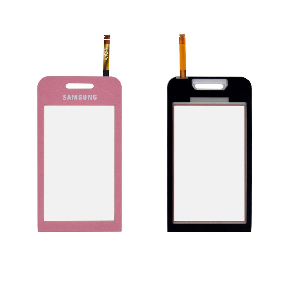 Тачскрин Samsung S5230, цвет розовый фото 1