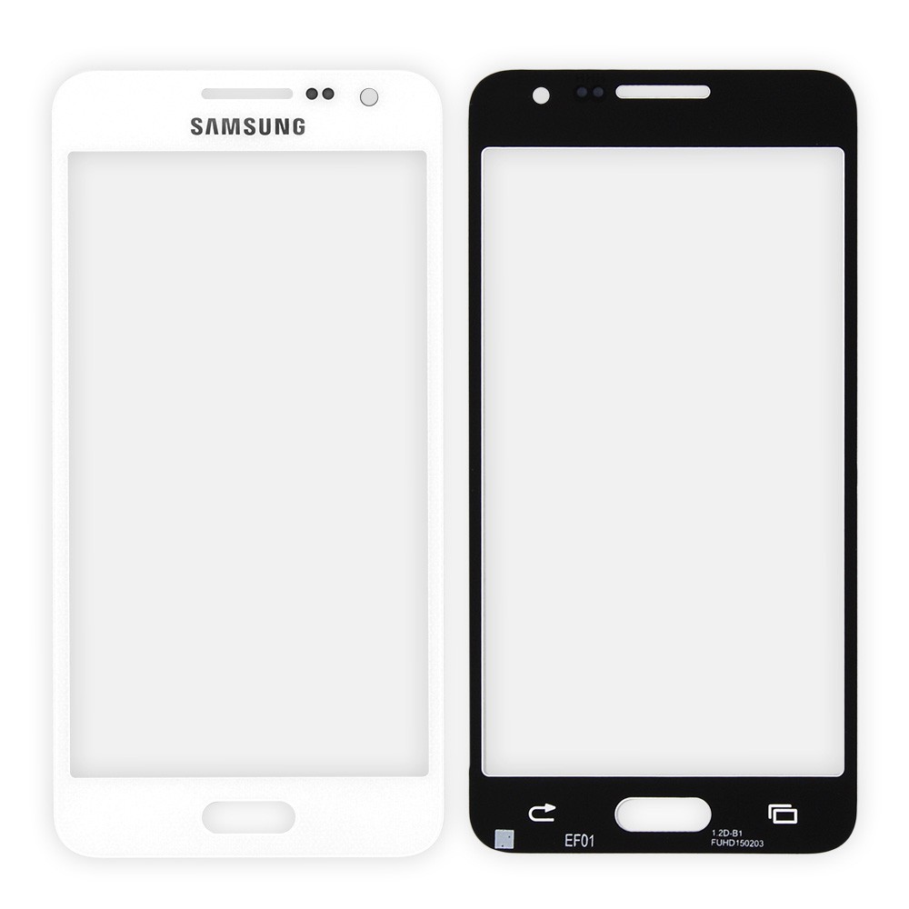 Стекло для Samsung A300 Galaxy A3, цвет белый фото 1