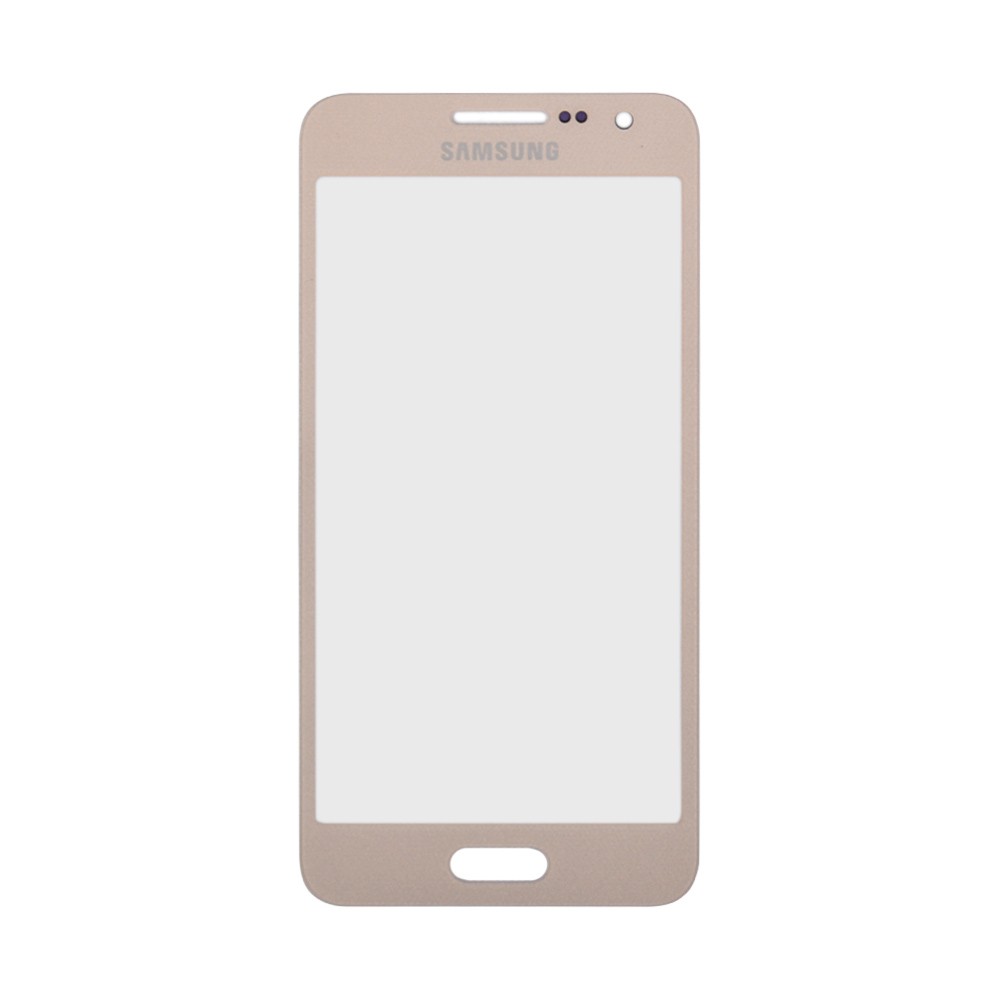 Стекло для Samsung A300F, 3500H, A300FU Galaxy A3 (2015), цвет золотой фото 1
