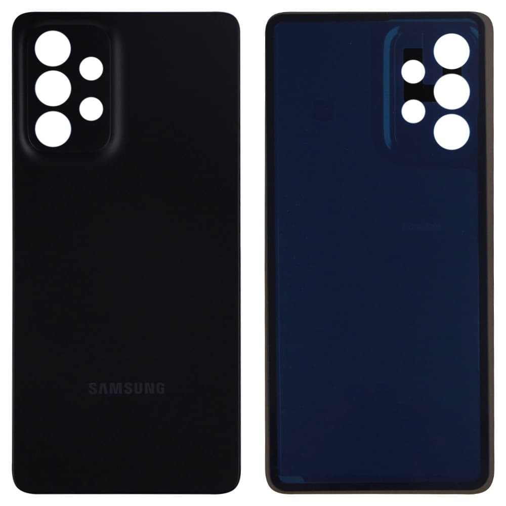 Задняя крышка для Samsung A536 Galaxy A53 2022, цвет черный фото 1