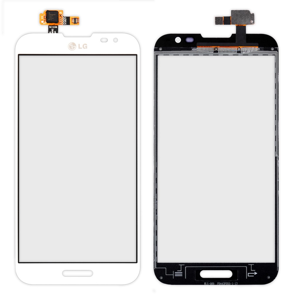 Тачскрин LG E980, E985, E986, E988, F240, колір білий, велика мікросхема фото 1