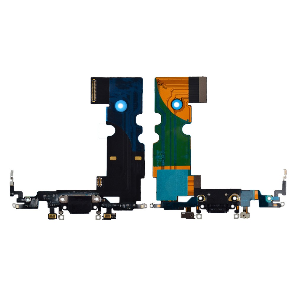 Шлейф зарядки для iPhone 8, цвет space grey фото 1