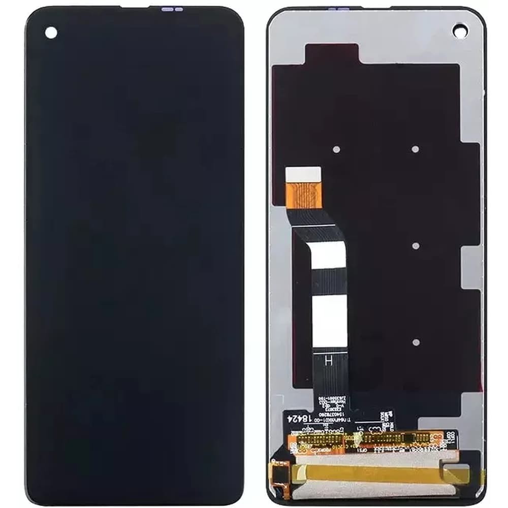 Дисплей для Motorola XT2013-2 One Action/XT1970 One Vision, с тачскрином, черный, IPS фото 1