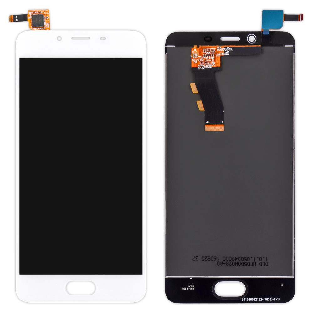 Дисплей Meizu U10 с тачскрином в сборе, цвет белый, уценка фото 1