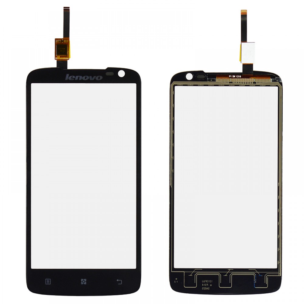Тачскрин Lenovo S820, колір чорний фото 1
