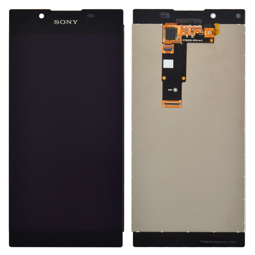 Дисплей Sony G3311, G3312, G3313 Xperia L1 Dual sim з тачскрином у зборі, колір чорний фото 1