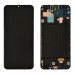 Дисплей для Samsung A305 Galaxy A30 (2019) з тачскрином та рамкою в зборі, колір чорний, сервісний оригінал миниатюра 1