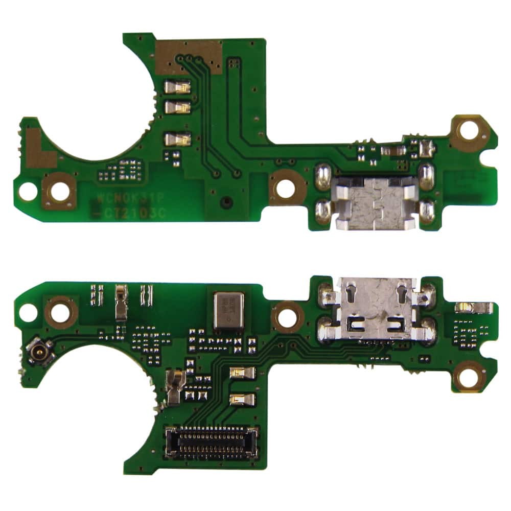 Разъем зарядки для Nokia 3.1 Plus (TA-1104), с нижней платой фото 1