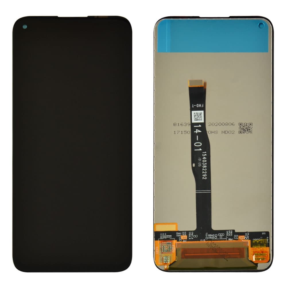 Дисплей Huawei P40 Lite/Honor 5i/Nova 5i/Nova 6SE/Nova 7i/P20 Lite 2019 (JNY-LX1/GLK-LX1) з тачскрином у зборі, колір чорний, уцінка фото 1