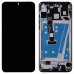 Дисплей для Huawei P30 Lite/Nova 4e 2019 с тачскрином и рамкой в сборе, цвет черный миниатюра 1