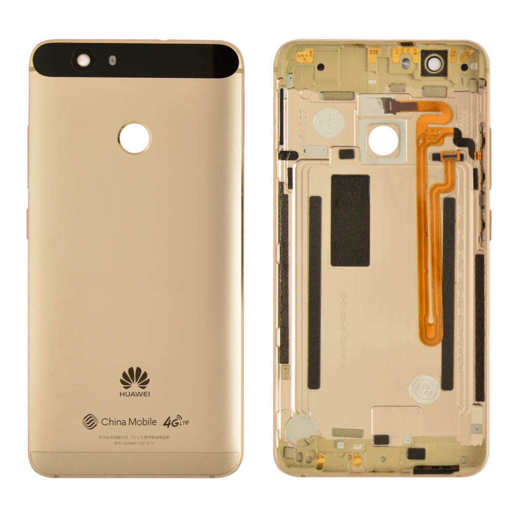 Задняя крышка для Huawei Nova (CAN-L01, CAN-L11), цвет золотой фото 1