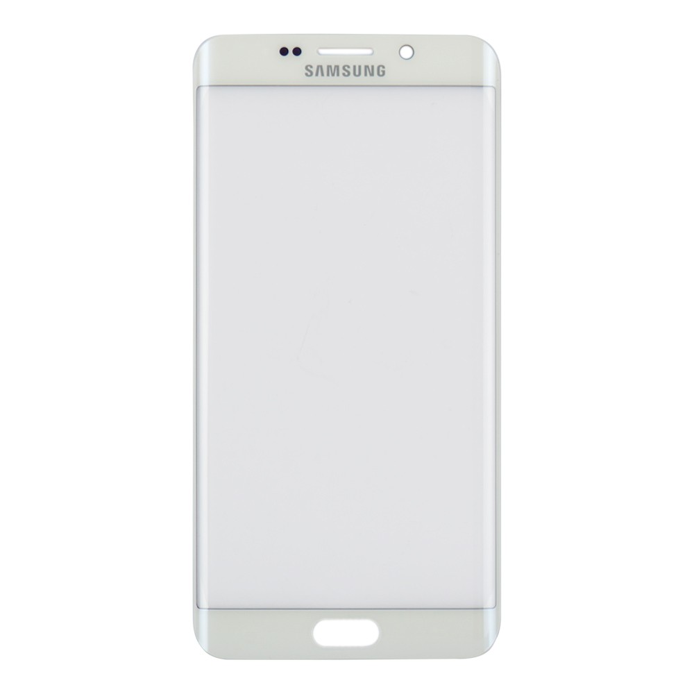 Стекло для Samsung Galaxy S6 Edge Plus G928, цвет белый фото 1