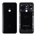 Задняя крышка для Xiaomi Redmi 5 Plus, Со стеклом камеры, цвет черный, оригинал миниатюра 1