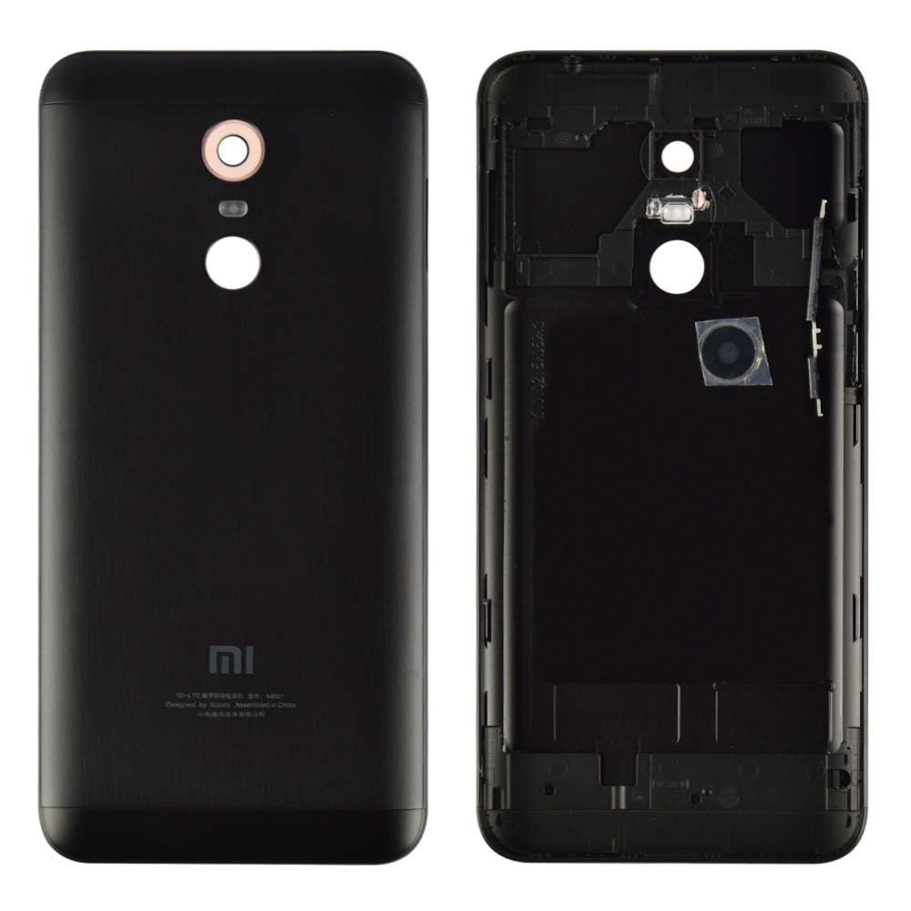 Задня кришка Xiaomi Redmi 5 Plus, колір чорний фото 1
