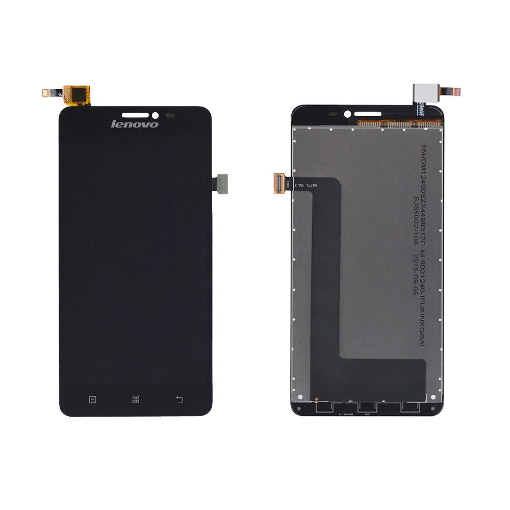 Дисплей Lenovo S850 с тачскрином в сборе, цвет черный, большая микросхема, ТЕСТ ОК фото 1