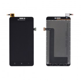Дисплей Lenovo S850 с тачскрином в сборе,  цвет черный, без рамки