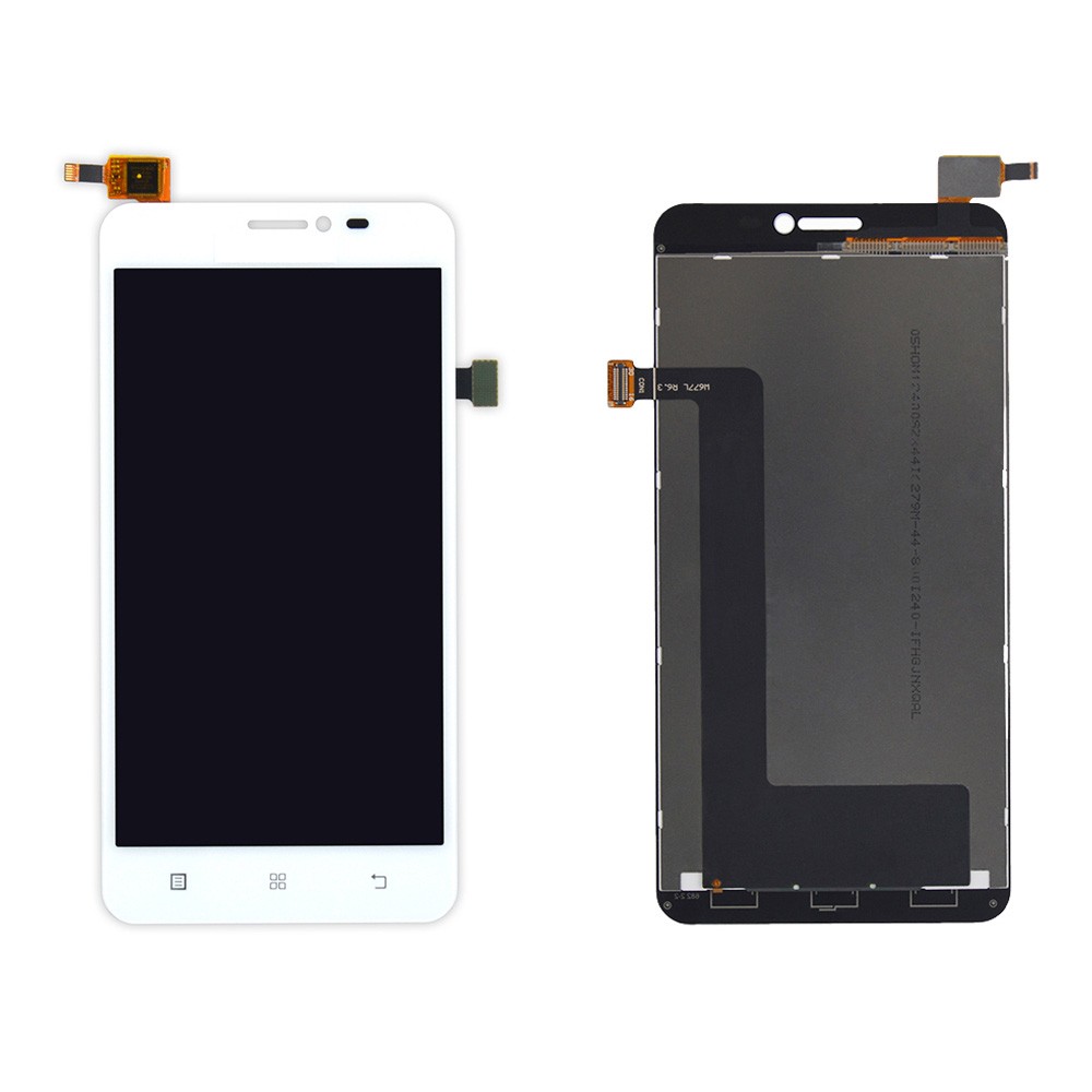Дисплей Lenovo S850 с тачскрином в сборе, цвет белый, большая микросхема, ТЕСТ ОК фото 1