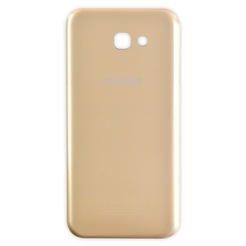 Задня кришка Samsung A720 Galaxy A7 (2017), колір золотий фото 1