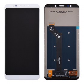Дисплей для Xiaomi Redmi 5 Plus с тачскрином в сборе, УЦЕНКА,  цвет белый, без рамки, китай