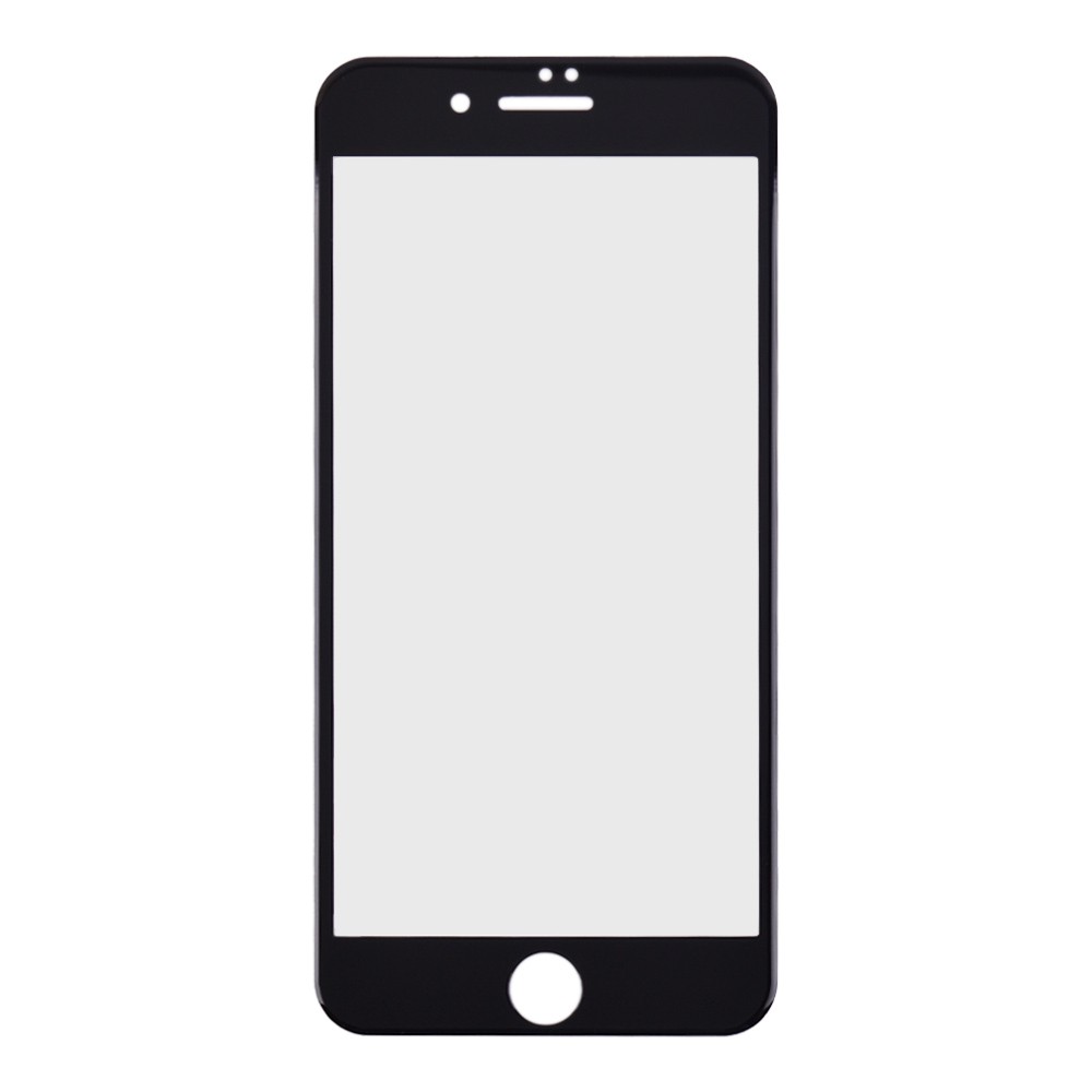 Захисне скло для iPhone 7 Plus, 8 Plus (5D), колір чорний фото 1