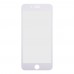 Захисне скло для iPhone 7 Plus, 8 Plus (5D), колір білий миниатюра 1