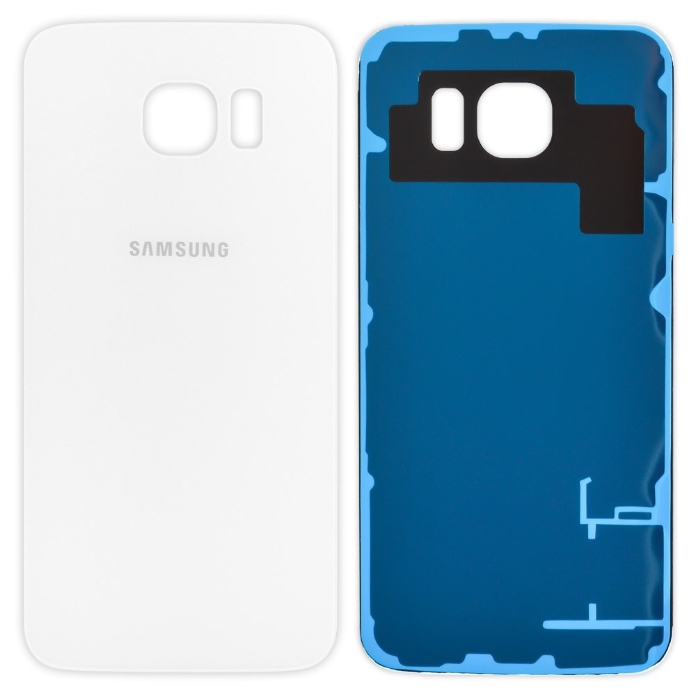 Задняя крышка Samsung G920F Galaxy S6, цвет белый фото 1