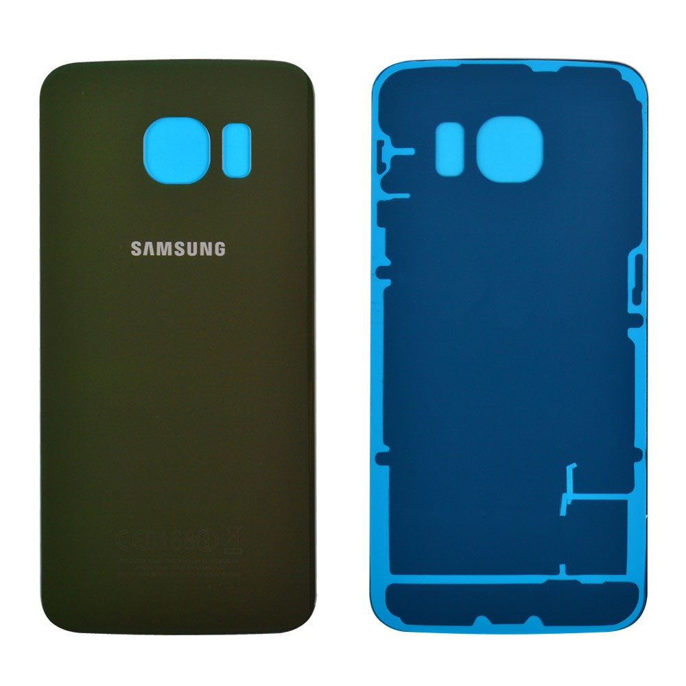 Задняя крышка Samsung G920F, DS Galaxy S6 (2015), цвет зеленый фото 1