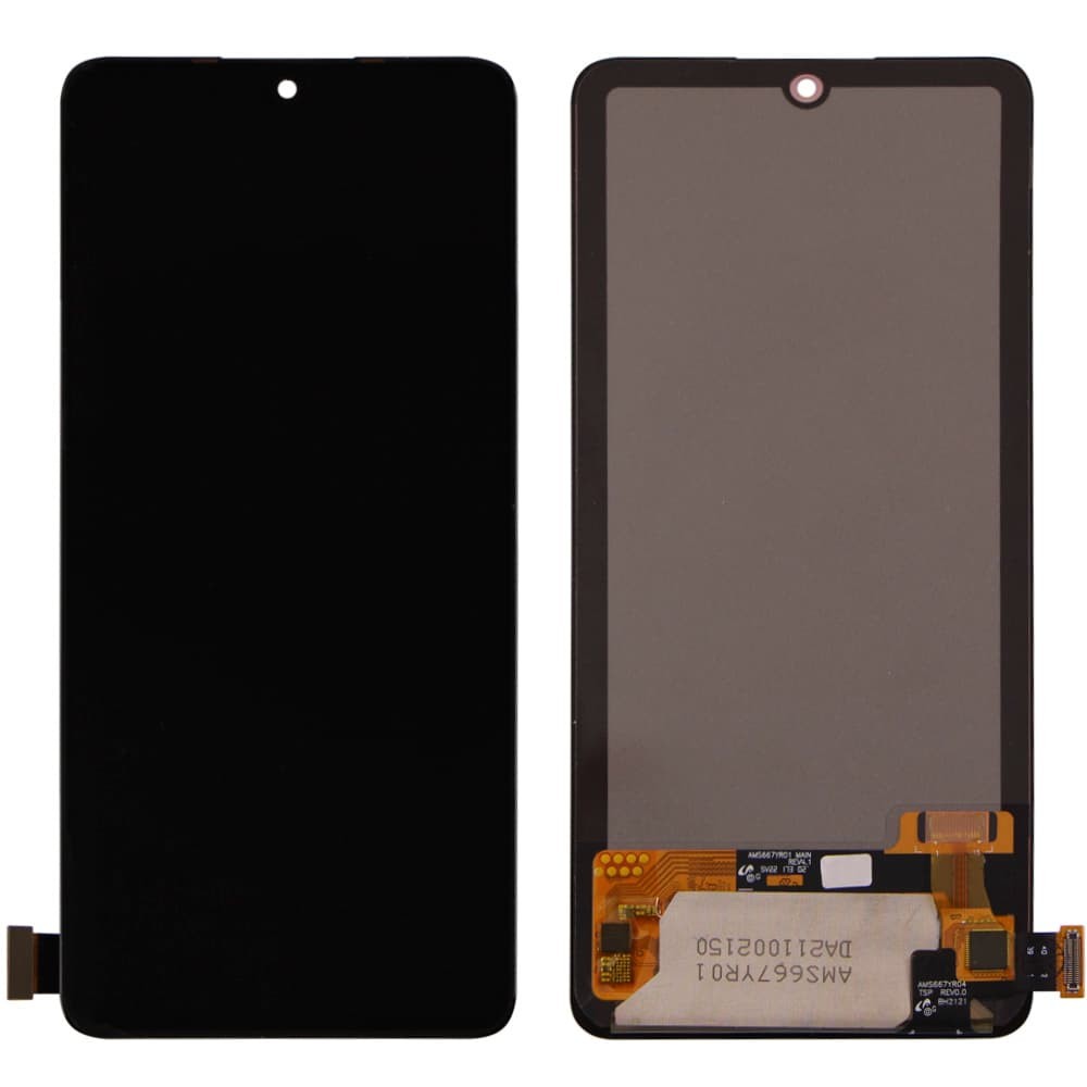 Дисплей для Xiaomi Redmi Note 11 Pro, с тачскрином в сборе, цвет черный, OLED фото 1