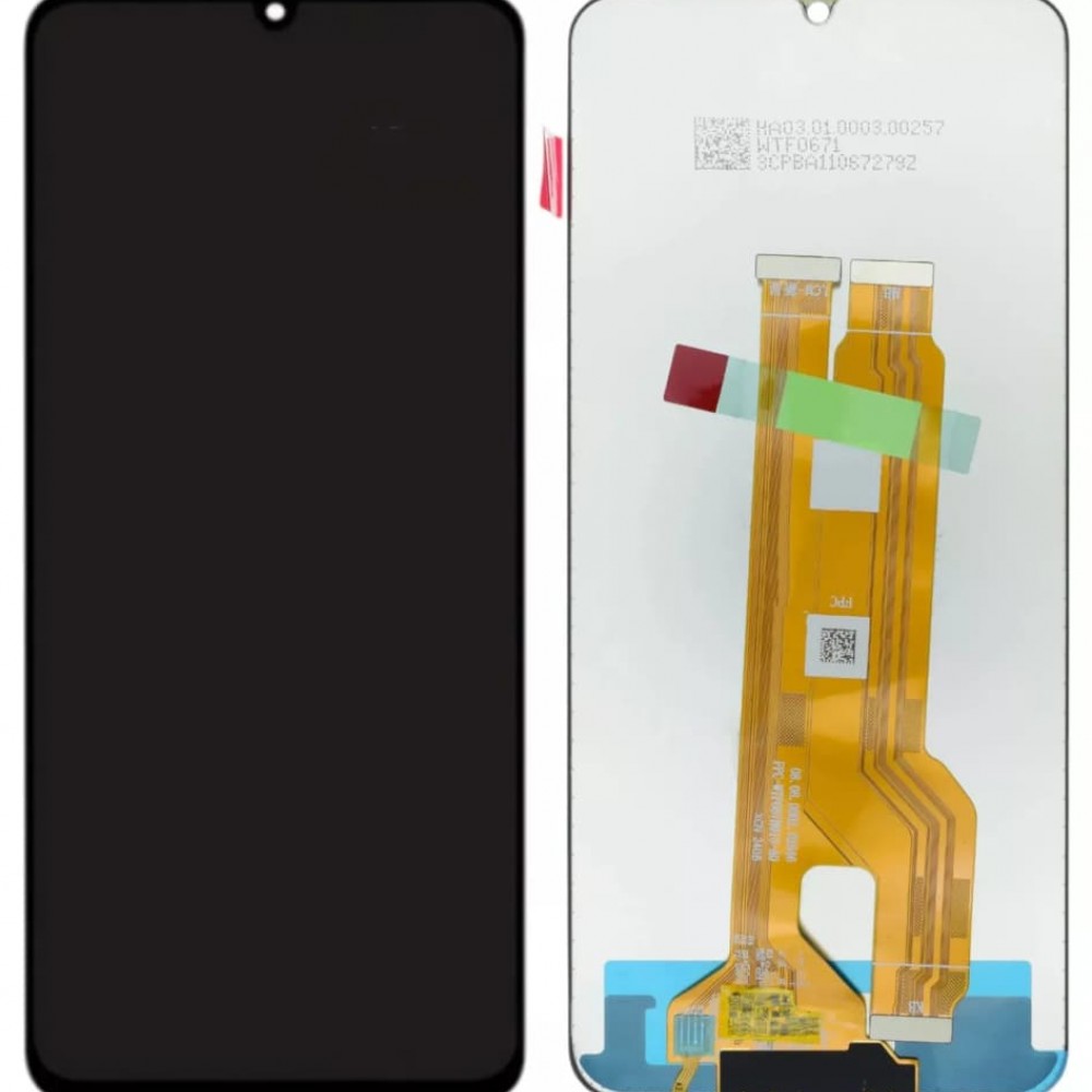 Дисплей для Realme Note 60X, с тачскрином, черный фото 1