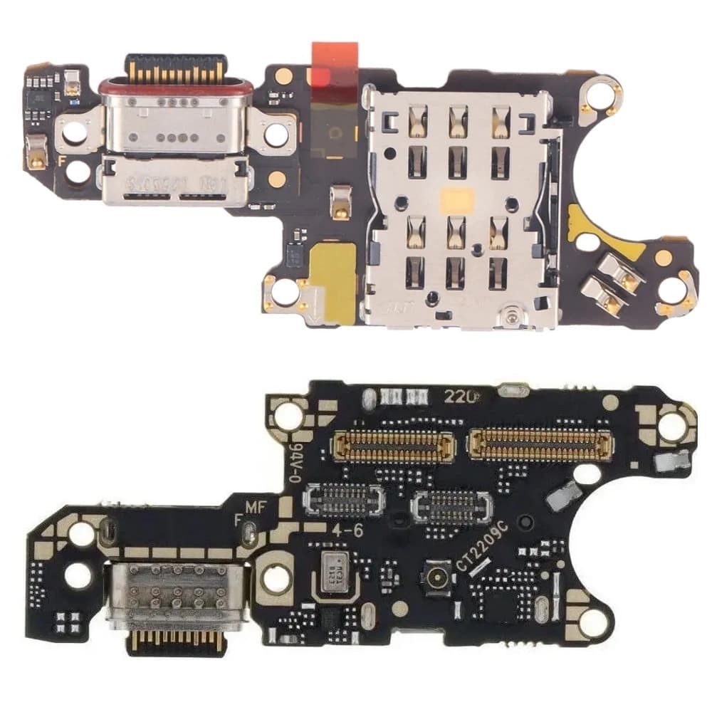 Разъем зарядки для Huawei P50 Pocket, с нижней платой фото 1
